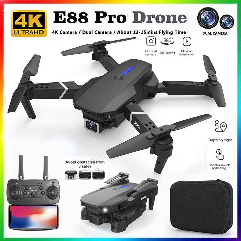 Drone E88Pro Rc 4K - 2026 NUOVO E88 Drone RC Professionale