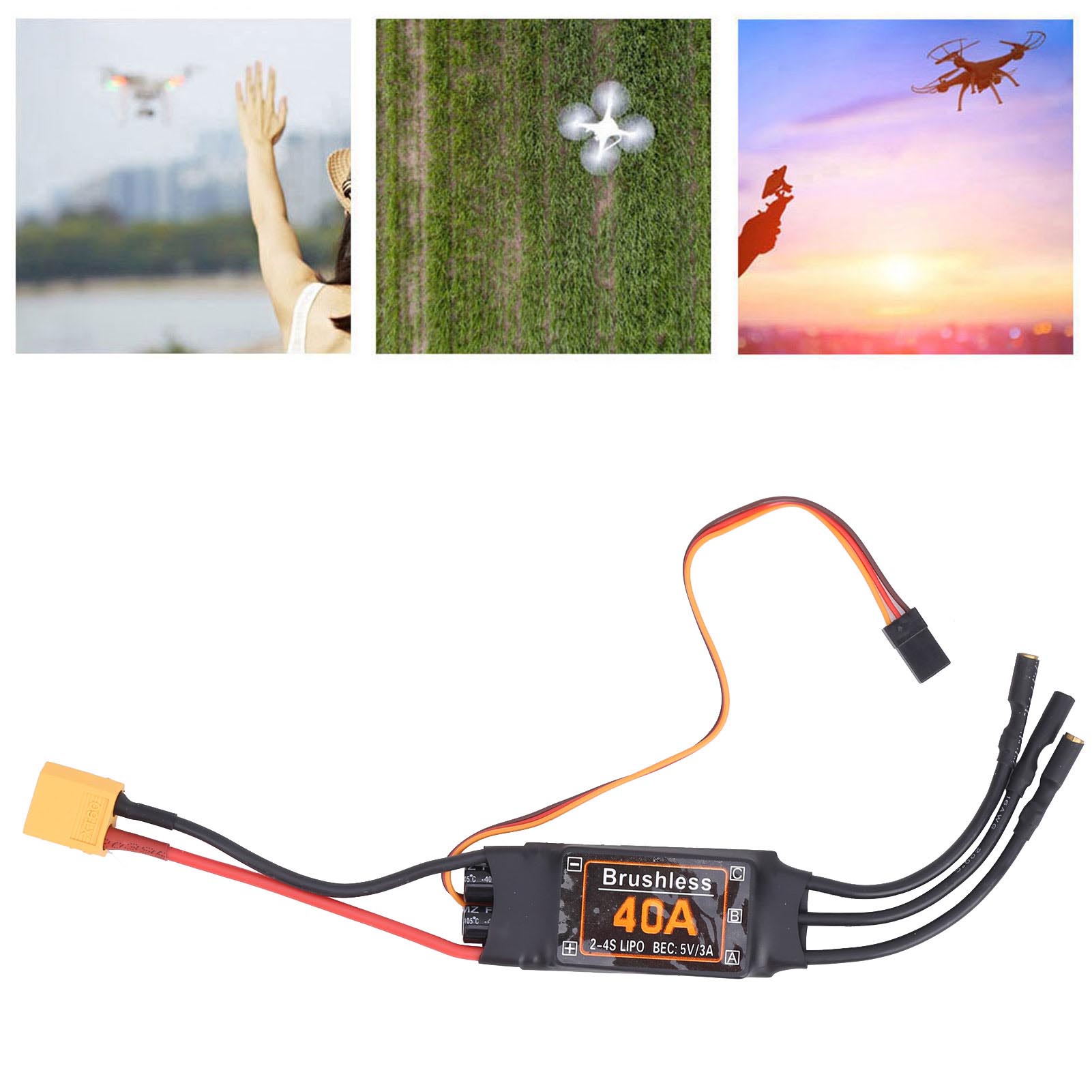 Drone Rc Accessories - Regolatore di velocità ESC brushless 40A