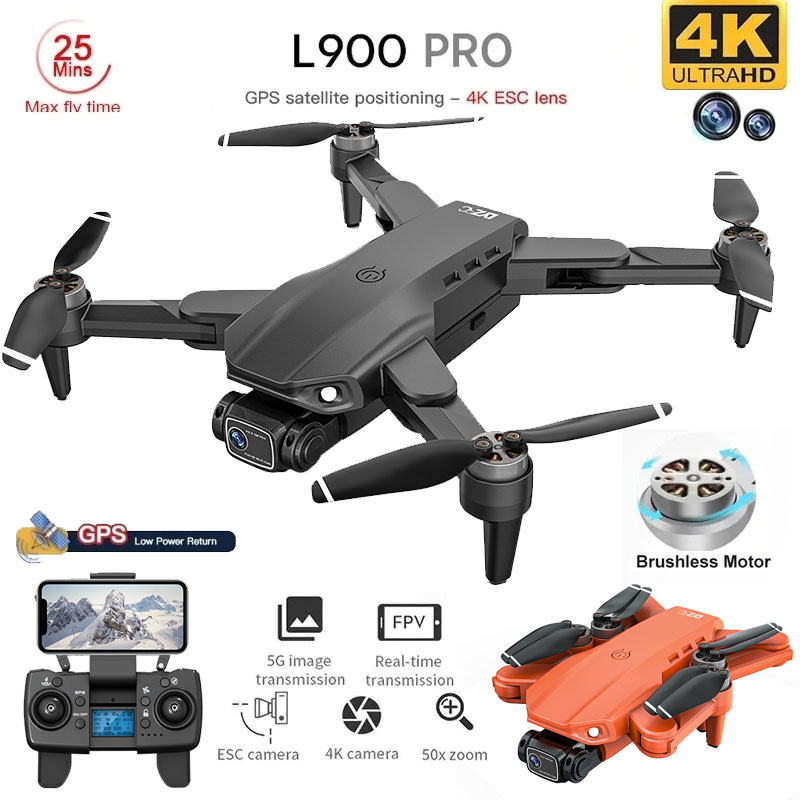 Drone Rc Explorer - L900 Pro GPS Drone 4K Professionale