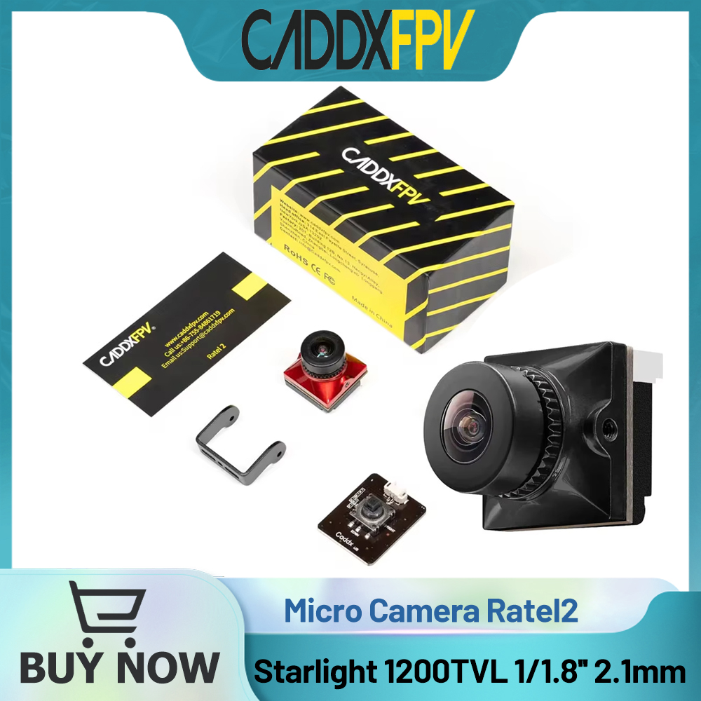Drone Rc Camera - CADDX Micro FPV Telecamera Ratel 2
