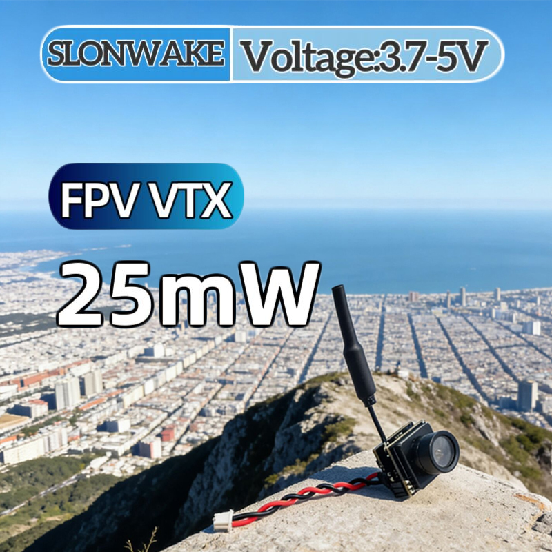 Drone Rc Camera - SLONWAKE FPV Trasmettitore e Telecamera Integrati
