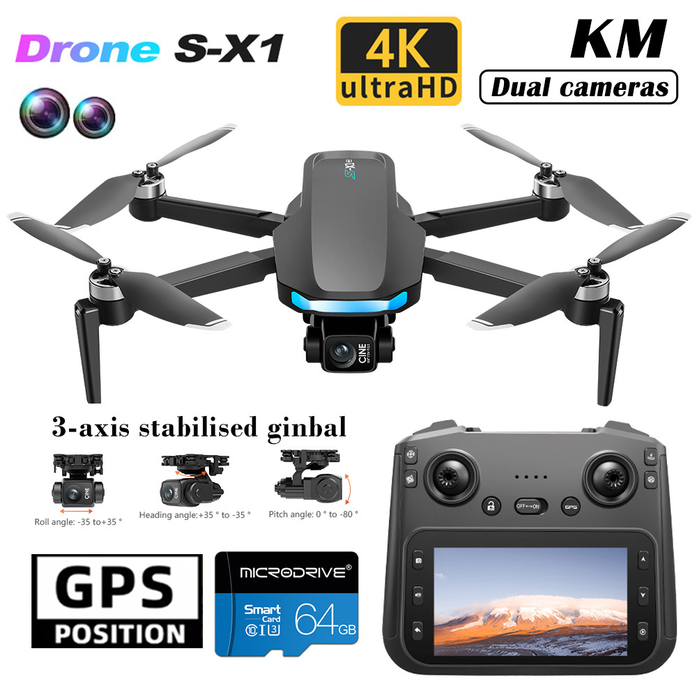 Drone X1 Rc - S-X1 Nuovo Drone con Schermo 3