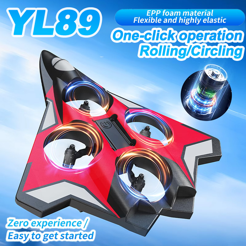 Drone Pro Rc Ufo - Quadricottero YL89 in Schiuma EPP, Aereo