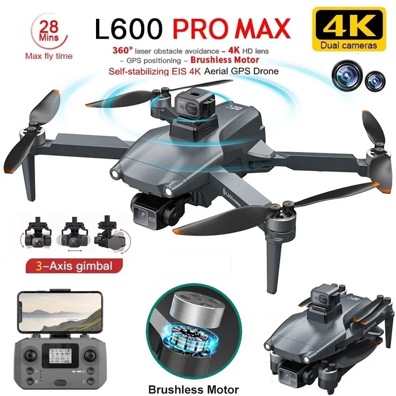 Drone Rc Explorer - L600 PRO MAX GPS Drone Professionale