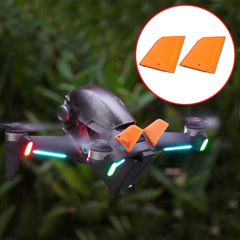 3D Printed Drone Part - Ala di coda verticale Volo aerodinamico
