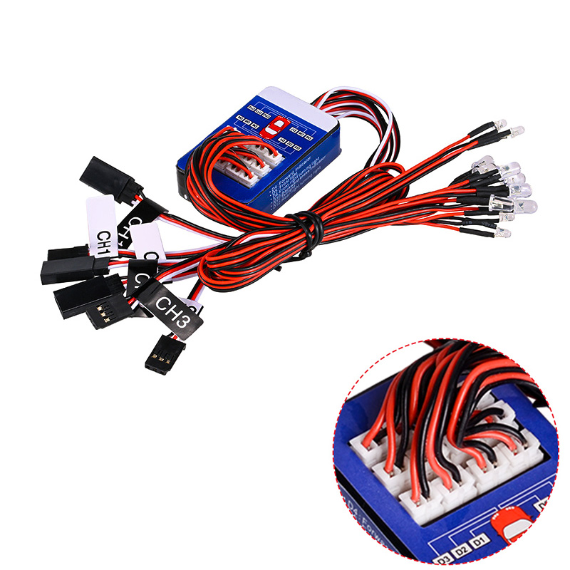 Rc Car Body Shell - Kit Sistema di Illuminazione RC a