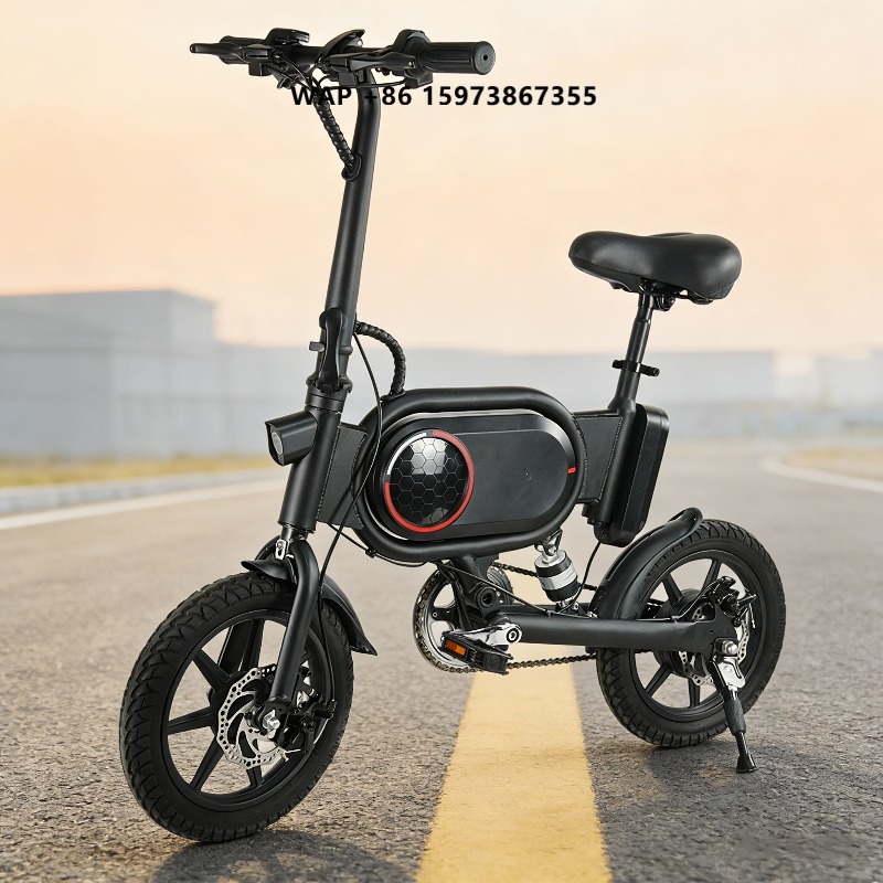 Brushless Motor - Bicicletta Elettrica Pieghevole da 14 Pollici