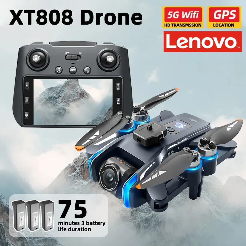 Drone E88Pro Rc 4K - Drone Lenovo XT808 Pro MAX 4K