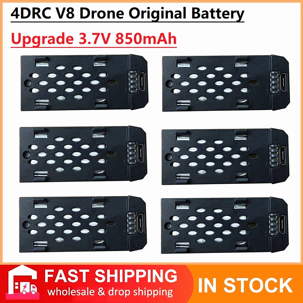 Drone Rc Accessories - 4DRC V8 Drone Batteria Originale 3.7V