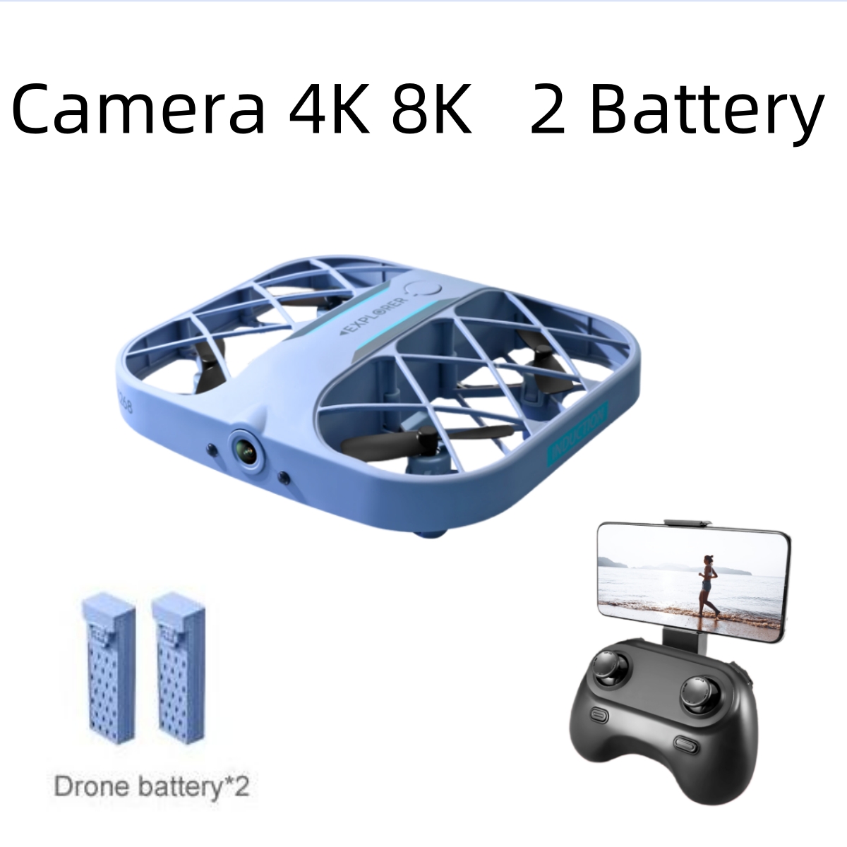 Drone Rc Explorer - Drone RC JJRC H107 FPV con
