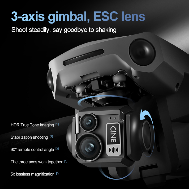 Drone RC con Gimbal a 3 Assi 8 - Drone Rc Explorer recensione e prezzo