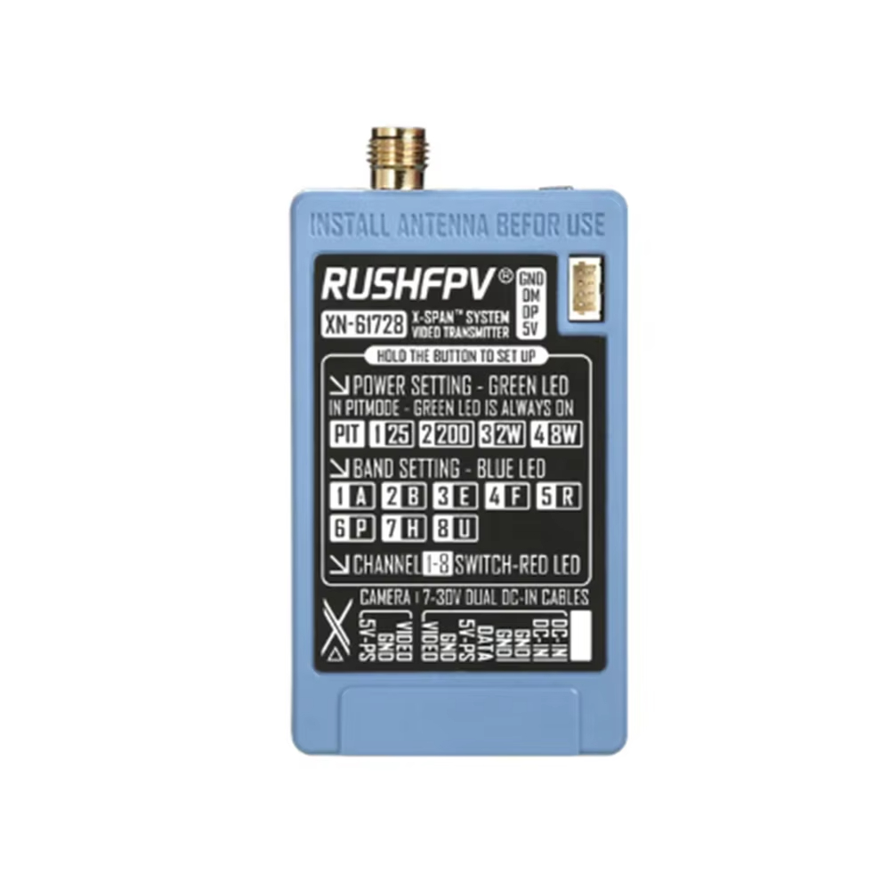 RUSHFPV 6.1‑7.2G 8W X61728 Mod - Drone Rc Accessories recensione e prezzo