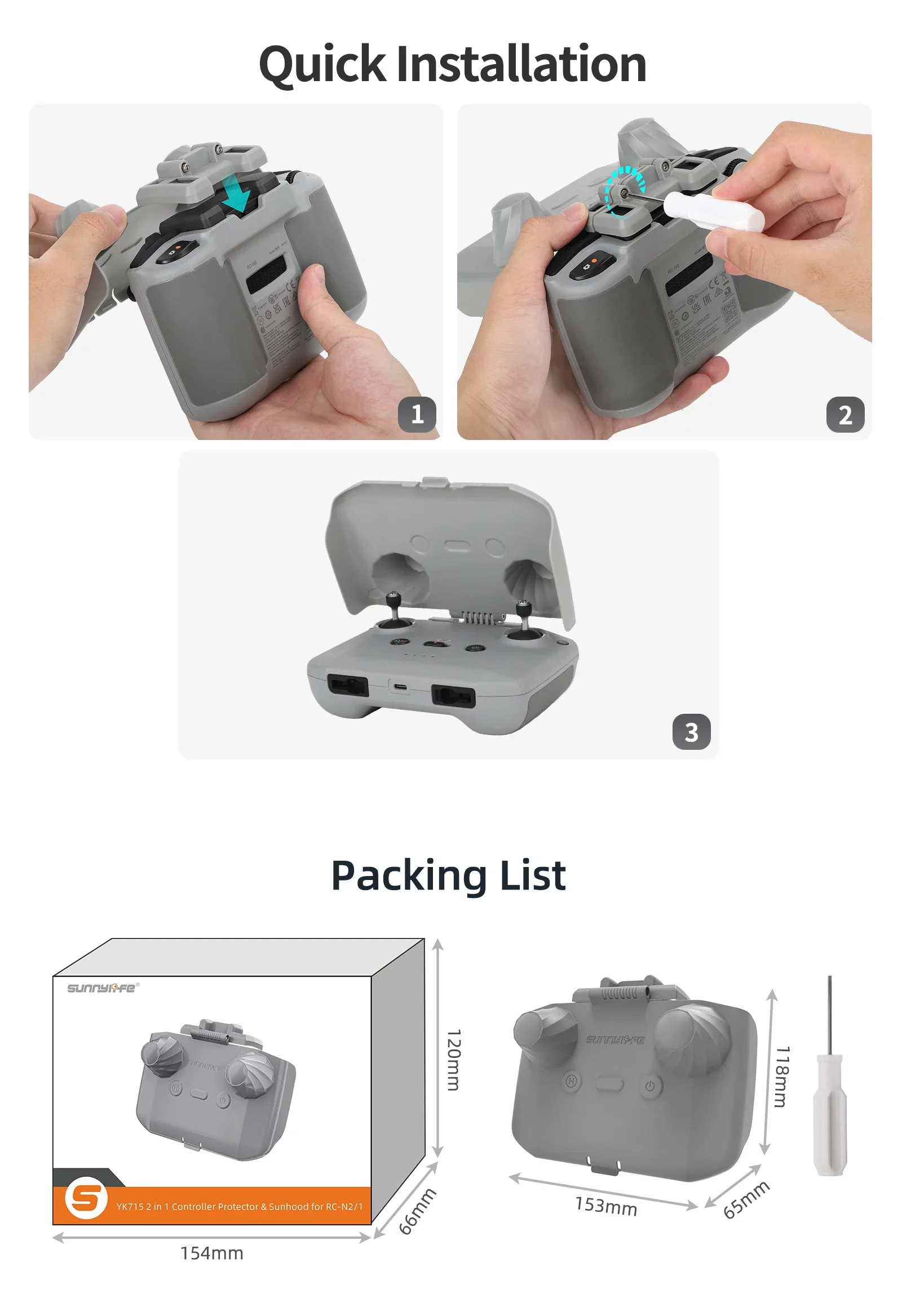 2 in 1 Controller Protector Su - Drone Dji Rc Mini 3 recensione e prezzo