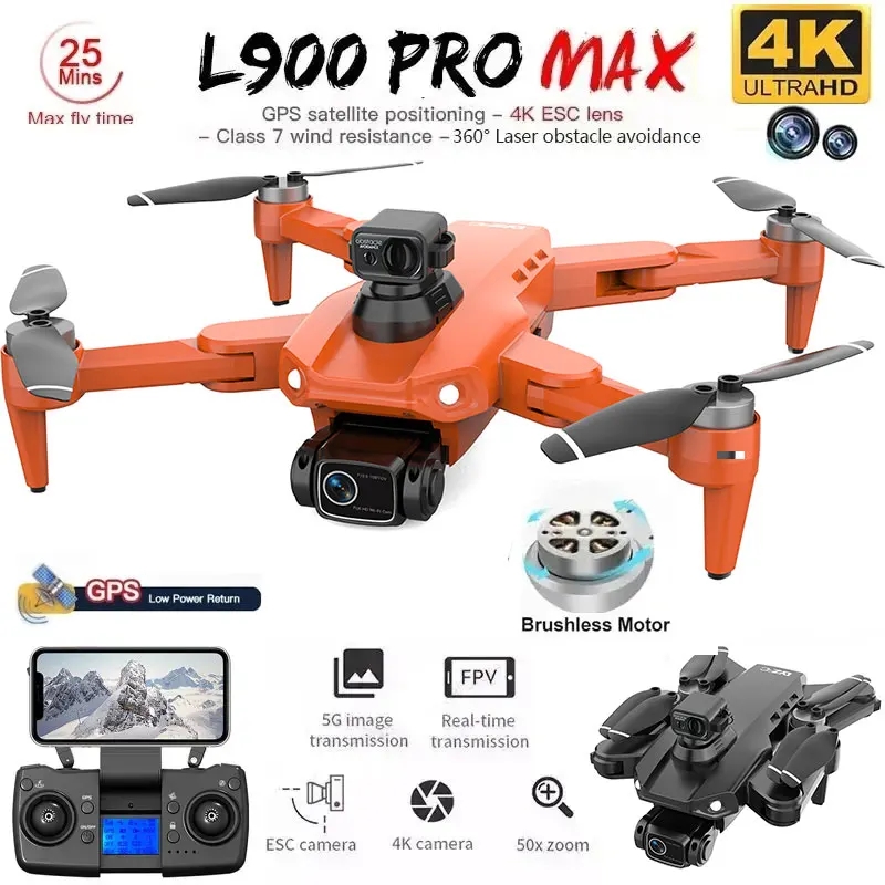 L900 Pro MAX GPS Drone 4K Prof - Drone Rc Explorer recensione e prezzo