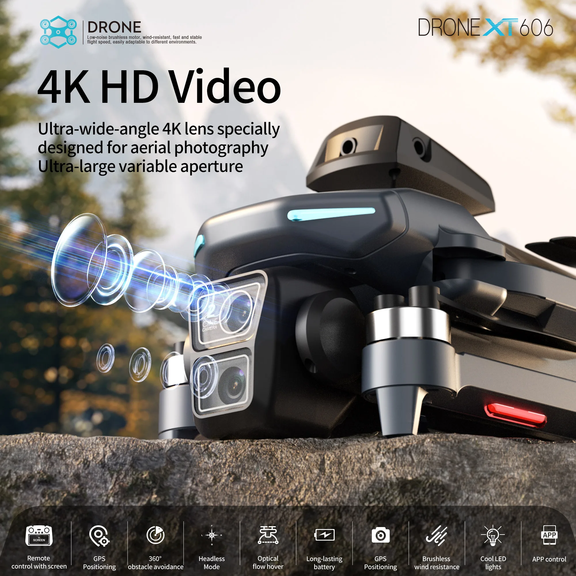 Drone Professionale Lenovo XT6 - Drone E88Pro Rc 4K recensione e prezzo