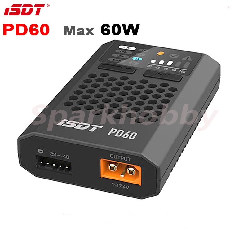 ISDT PD60 60W 6A Caricatore ra - Drone Smart Rc recensione e prezzo