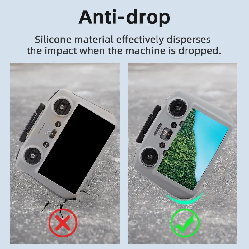Custodia in silicone antigraff - Drone Dji Rc Mini 3 recensione e prezzo