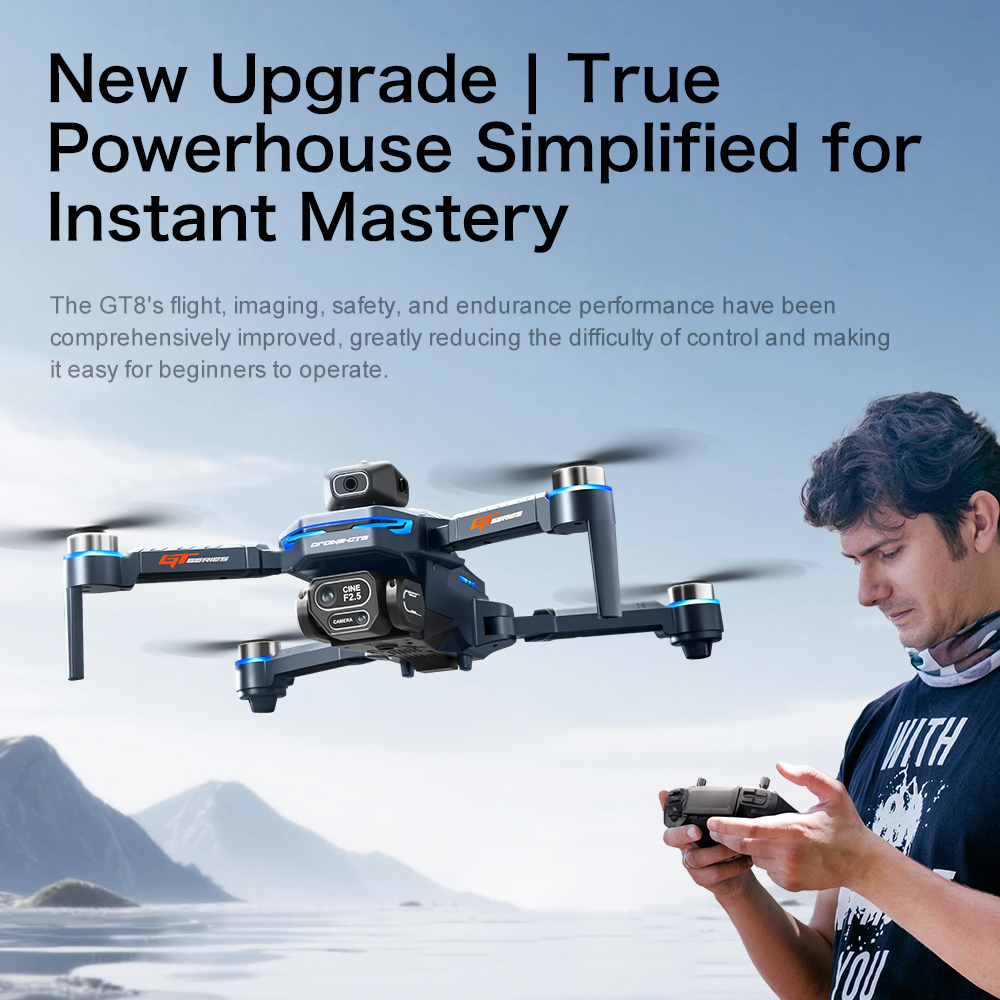 Drone Lenovo GT8 8K Profession - Drone E88Pro Rc 4K recensione e prezzo