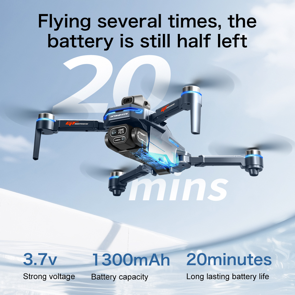 Drone Lenovo GT8 8K Profession - Drone E88Pro Rc 4K recensione e prezzo