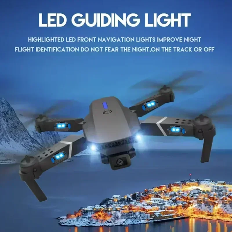 E88 Pro WIFI FPV Drone grandan - Drone E88Pro Rc 4K recensione e prezzo
