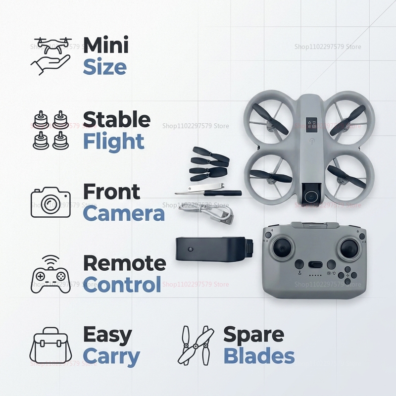 Mini Drone con Telecamera HD 8 - Drone Pro Rc Ufo recensione e prezzo