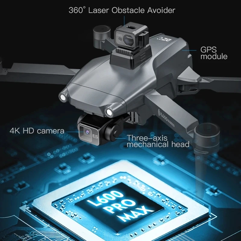 L600 PRO MAX GPS Drone Profess - Drone Rc Explorer recensione e prezzo