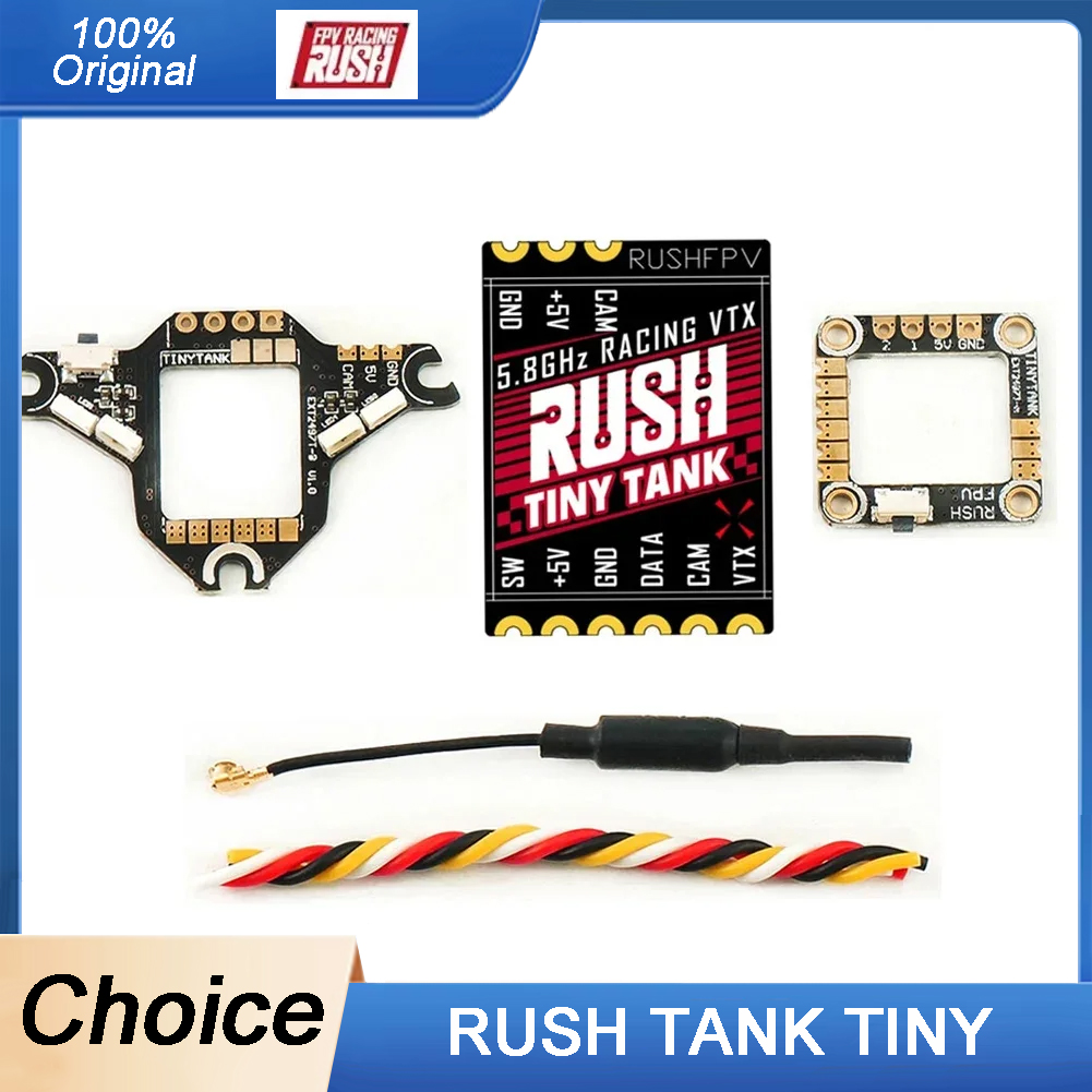 RUSHFPV Tiny Tank VTX 5.8GHz 3 - Analog Fpv Transmitter recensione e prezzo