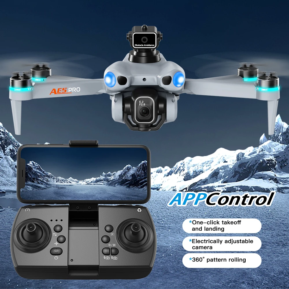 Drone AE5 Pro 8K HD con Scherm - Drone Pro Rc Ufo recensione e prezzo